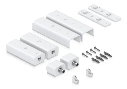 Ubiquiti PoE Over 2-Wire Retrofit Extender, 10/100 MbE, PoE++, Polycarbonate, white